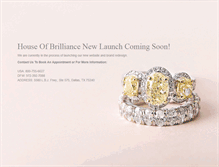 Tablet Screenshot of houseofbrilliance.com